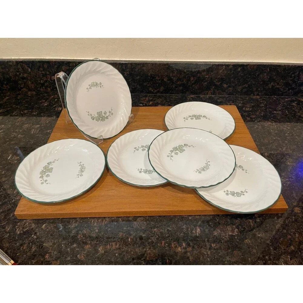 6 Corelle Callaway salad plates